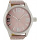 OOZOO Timepieces 51mm Pink Leather Strap C1008
